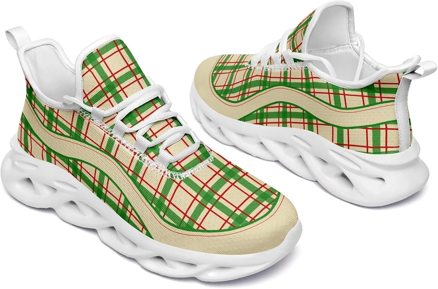 Personalized Men's Running Shoes, Customizable Non-Slip Gym Sneakers for Women Workouts Walking Tennis Daily Use