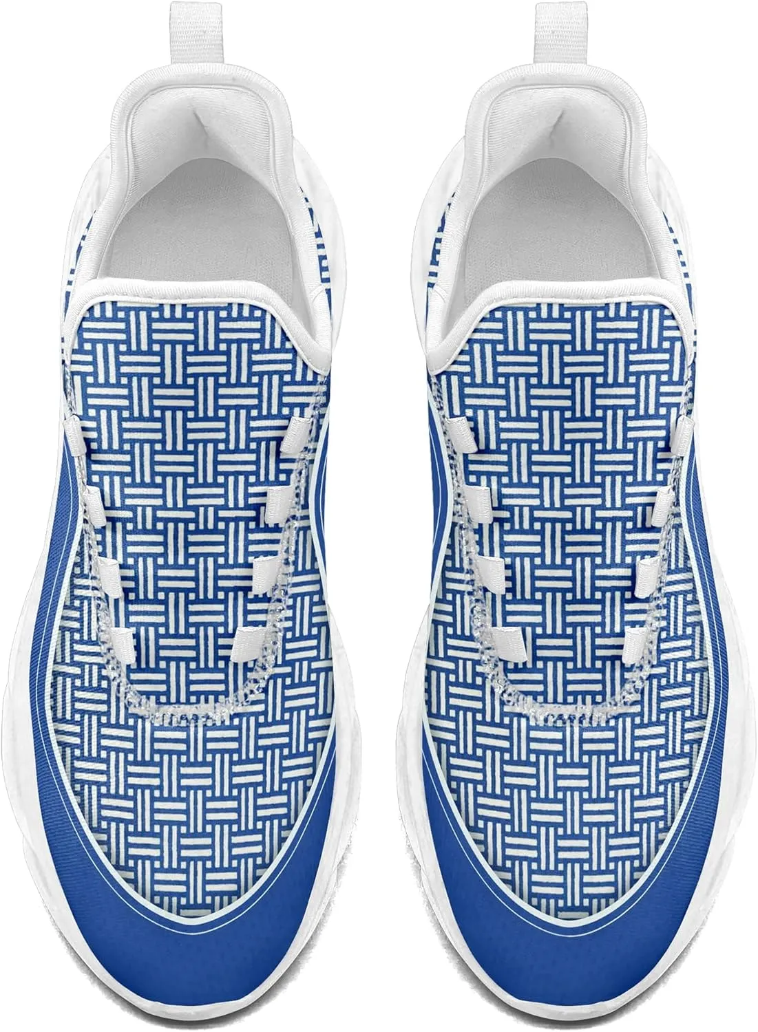 Personalized Men's Running Shoes, Customizable Non-Slip Gym Sneakers for Women Workouts Walking Tennis Daily Use