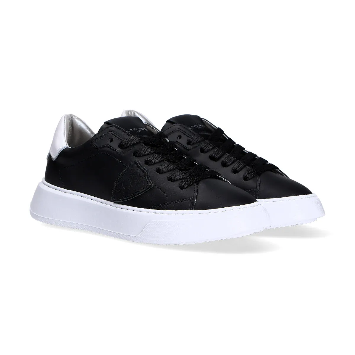 Philippe Model Sneaker Temple pelle nera