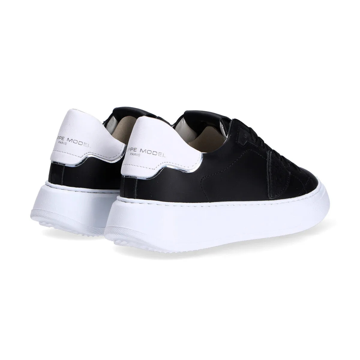 Philippe Model Sneaker Temple pelle nera