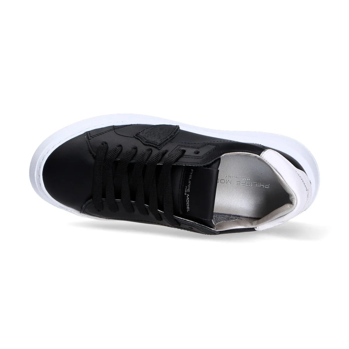 Philippe Model Sneaker Temple pelle nera