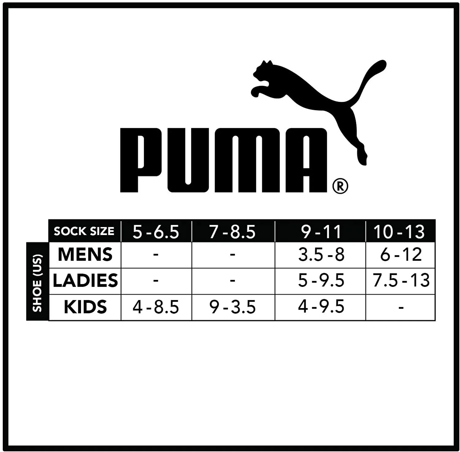PUMA womens 8 Pack Low Cut Socks