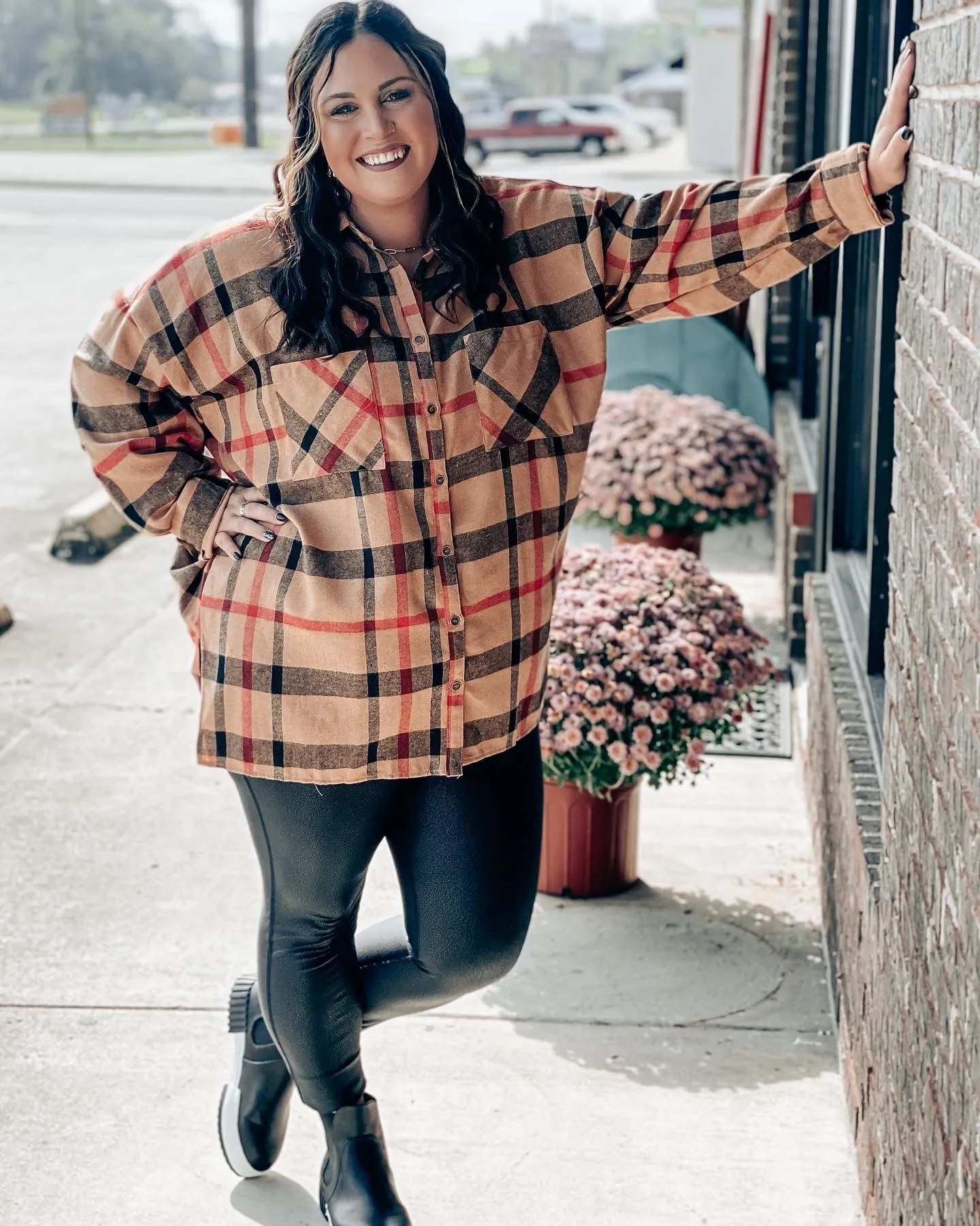 Sadie Lush Plaid Flannel