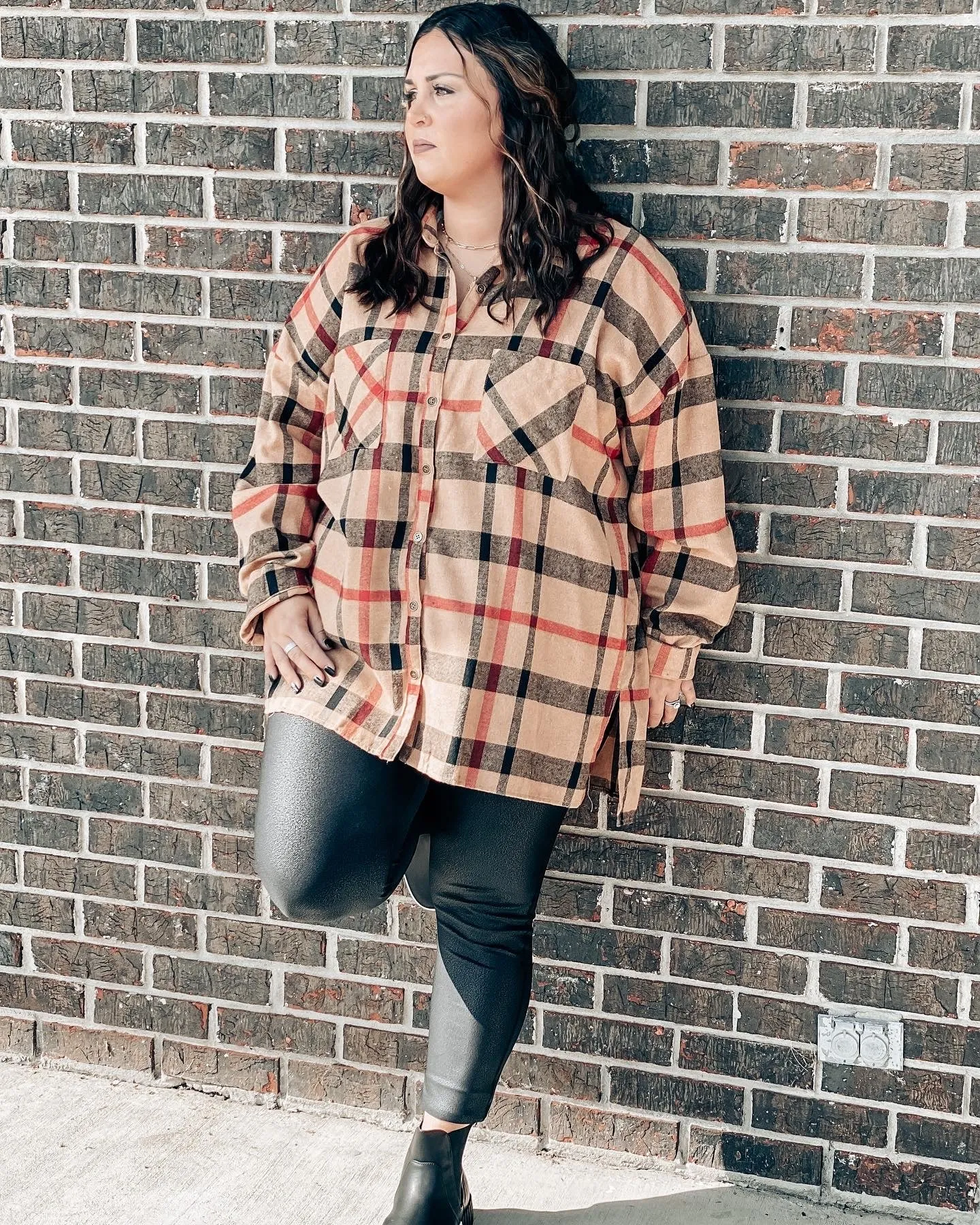 Sadie Lush Plaid Flannel