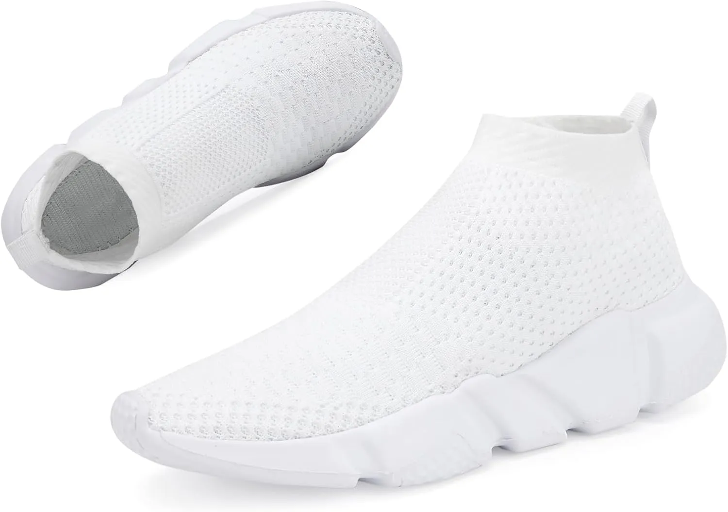 Santiro Boys Shoes Girls Sock Shoes Breathable Knit Slip On Shoes