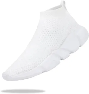 Santiro Boys Shoes Girls Sock Shoes Breathable Knit Slip On Shoes
