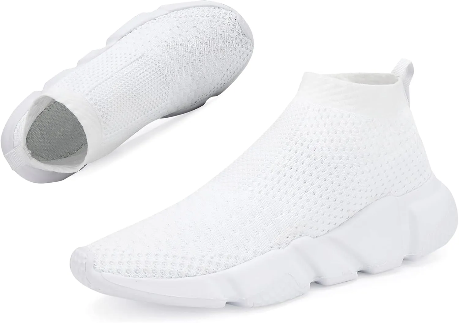 Santiro Boys Shoes Girls Sock Shoes Breathable Knit Slip On Shoes