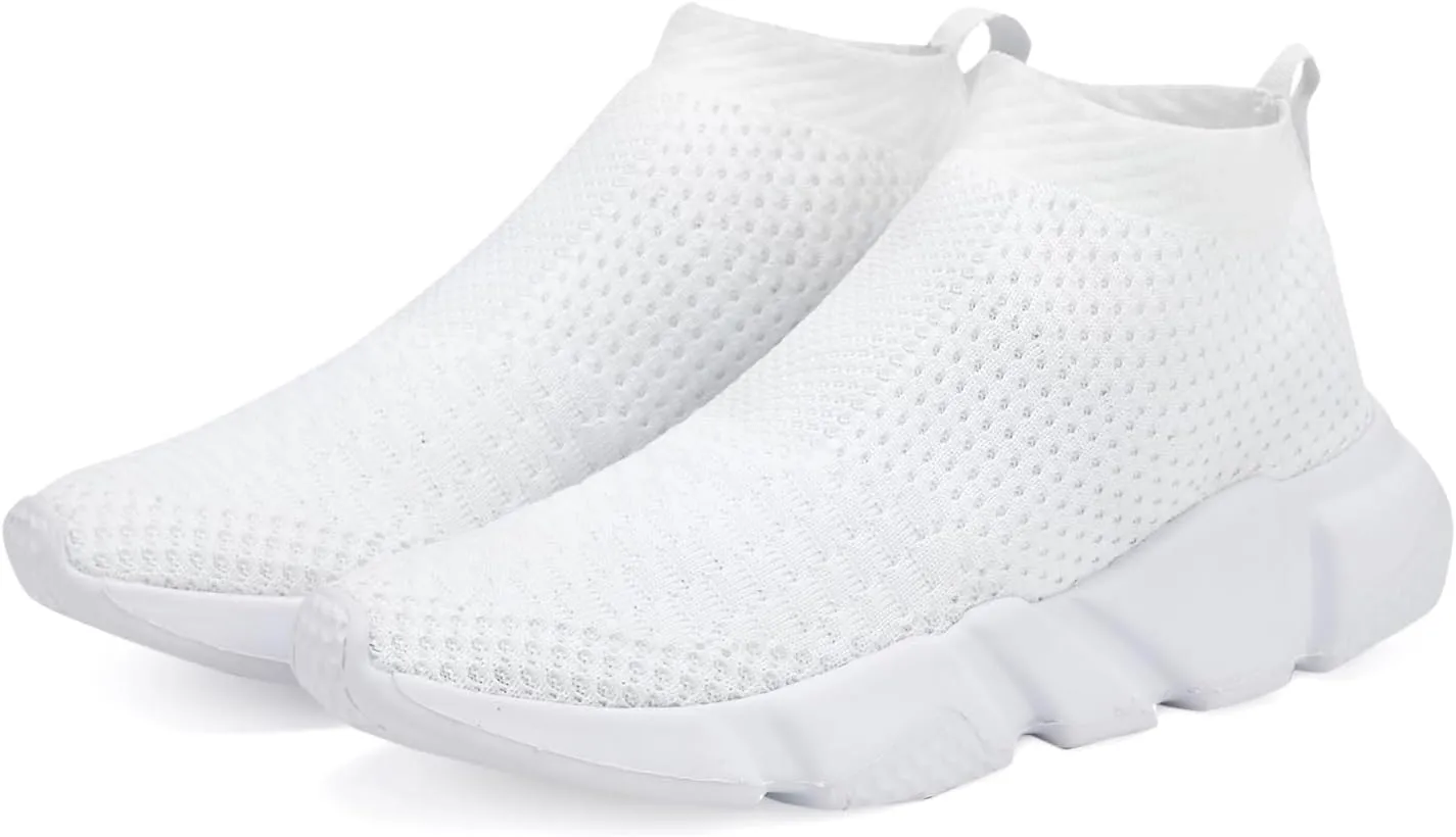Santiro Boys Shoes Girls Sock Shoes Breathable Knit Slip On Shoes