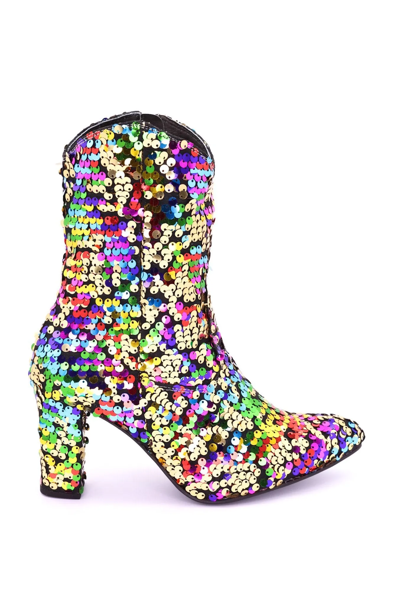 SEQUIN ANKLE BOOTS CARLOTTA