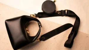 Sidecar Nylon Purse Strap Sable