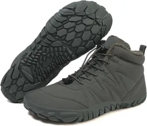 Snow Boots for Mens Womens Winter Barefoot Shoes Non-Slip Waterproof Outdoor Hiking Sneakers Walking Shoes