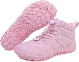 Snow Boots for Mens Womens Winter Barefoot Shoes Non-Slip Waterproof Outdoor Hiking Sneakers Walking Shoes