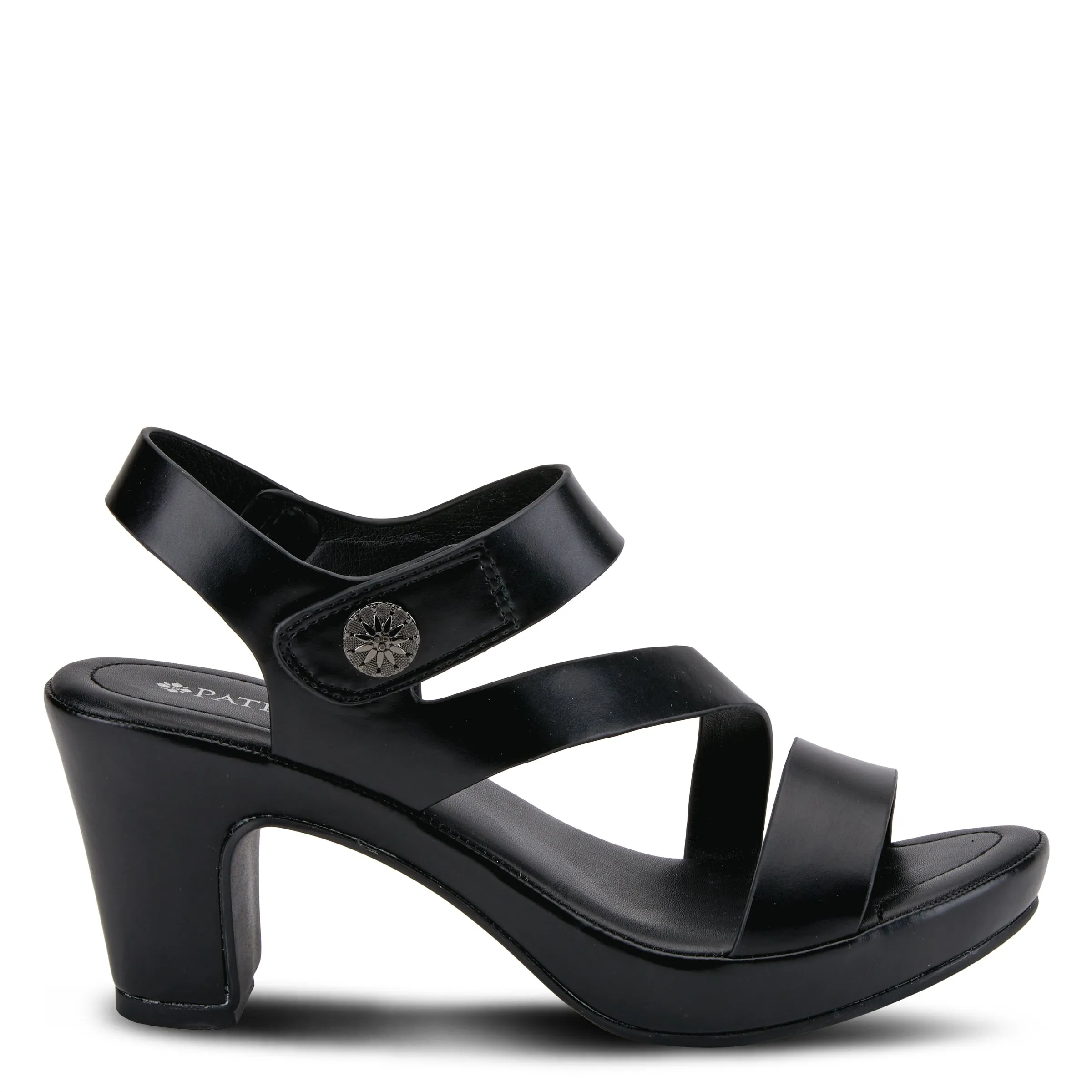 Spring Step Shoes  Patrizia Asymadade Sandal Women's Vegan Comfort Heel