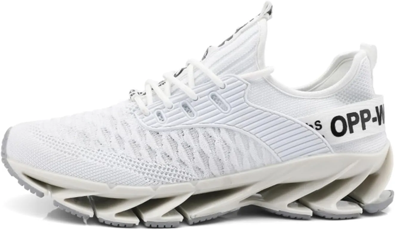 Tallboost Sneakers, Height Boosting Shoes for Men, Mens Walking Shoes Breathable Knit Slip on Sneakers Lightweight Athletic Gym Shoes