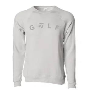 TaylorMade Unisex Golf Crewneck - Stone