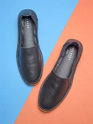 Teakwood Men Blue Leather Mojaris||Men's Blue Traditional Leather Mojari (Jutti/Loafers)