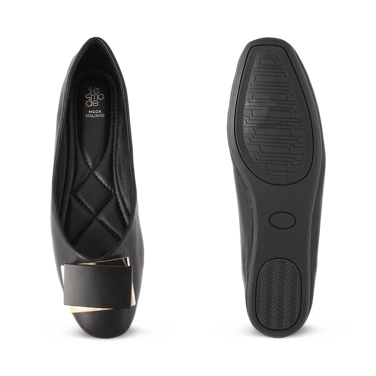 The Londre Black Women's Casual Ballerinas Tresmode
