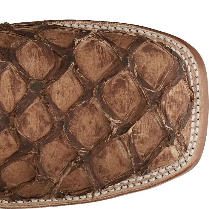 TONY LAMA MENS LEVIATHAN 11" PIRARUCU STYLE 6082