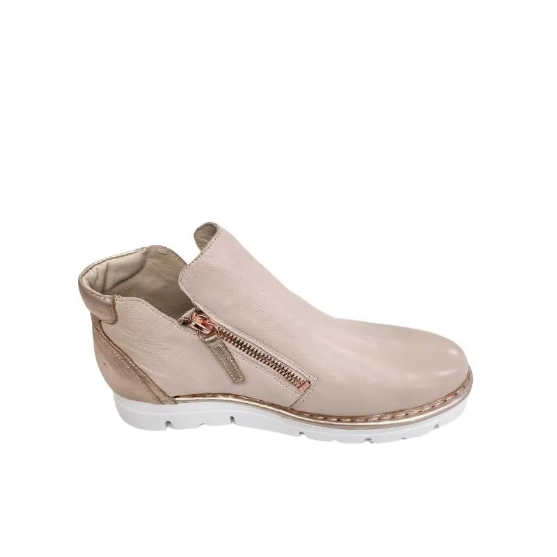 Top End Edda Dusty Pink Pale Rose Gold Leather