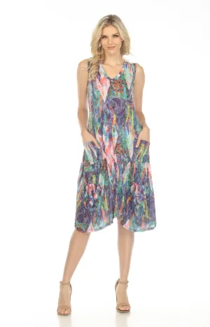 Valerie Dress - Vibrant Jungle