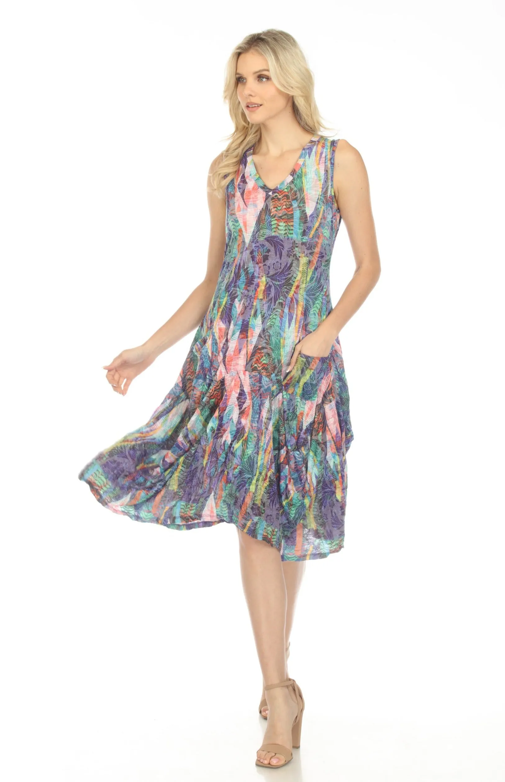 Valerie Dress - Vibrant Jungle
