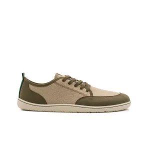 Vegan barefoot khaki-linen TON017