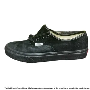 VN0A2Z5I18L1 VANS Authentic Pig Suede (Black) Men Size 5.5 | Women Size 7