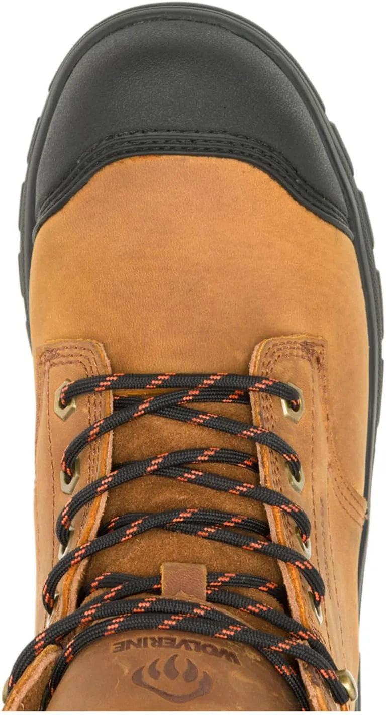 WOLVERINE Men's Carlsbad Cap-Toe 6" Construction Boot