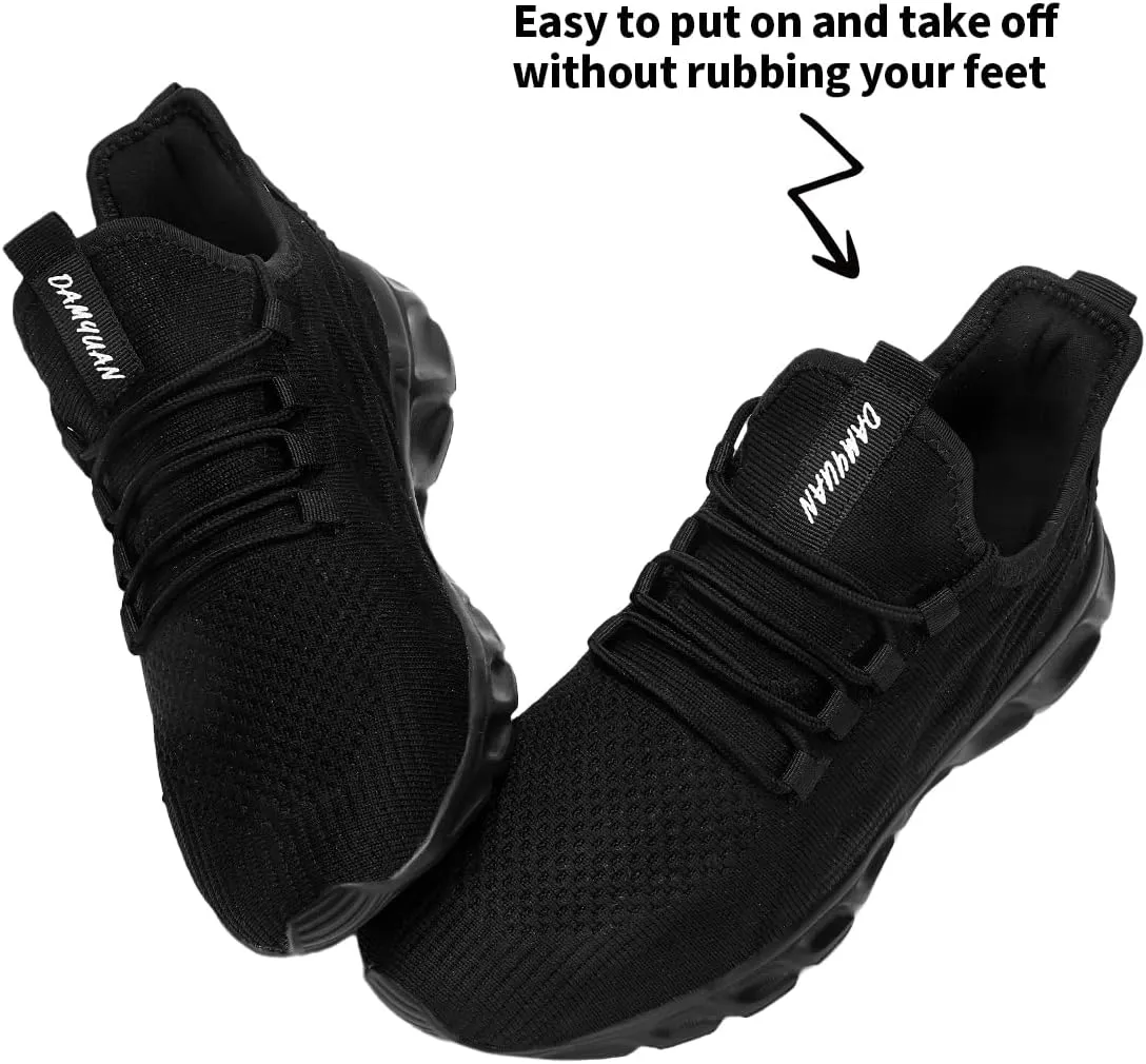 Women Running Shoes Walking Tennis Sport Shoes Women's Gym Sneakers Lightweight Breathable Non Slip Fashion Workout Shoe for Casual Jogging Mesh Sneaker