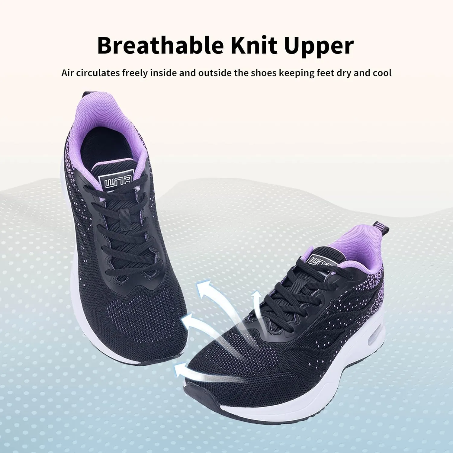 Women Running Shoes Wide Toe Box Air Tennis Walking Sneakers Slip On Comfortable Wide Width Athletic Shoes for Swelling Bunion US Size 6.5-11
