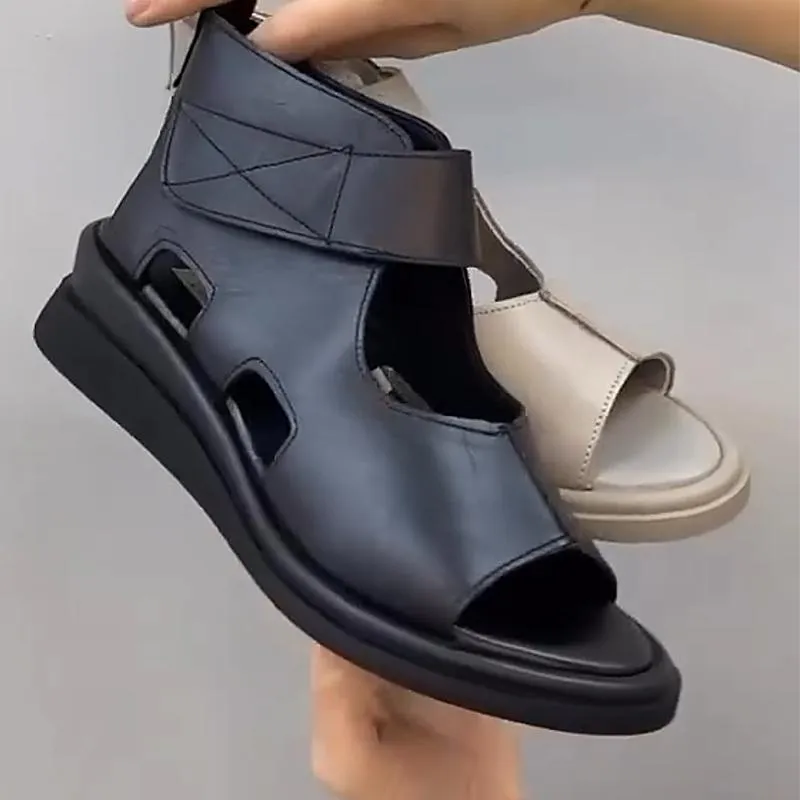 Women's Comfort Soft Sole Leather Sandals