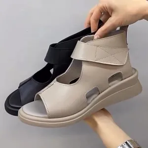 Women's Comfort Soft Sole Leather Sandals
