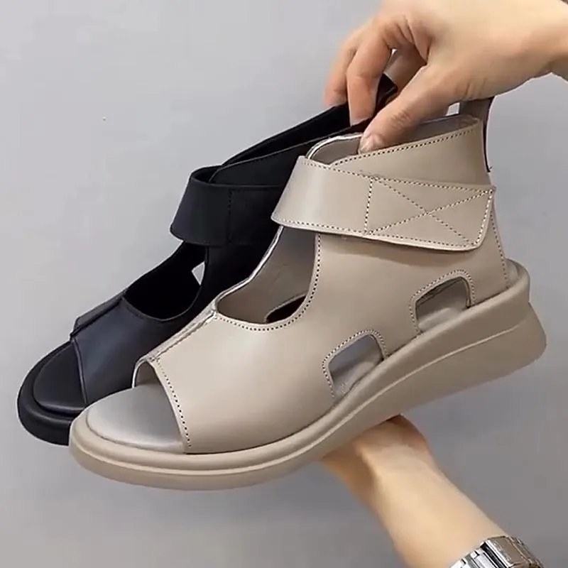 Women's Comfort Soft Sole Leather Sandals
