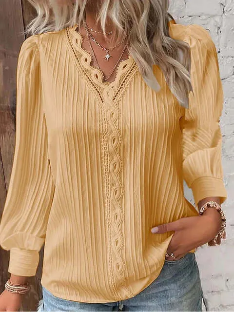 Women's Cozy Solid Color Tops: Casual Comfort & Style