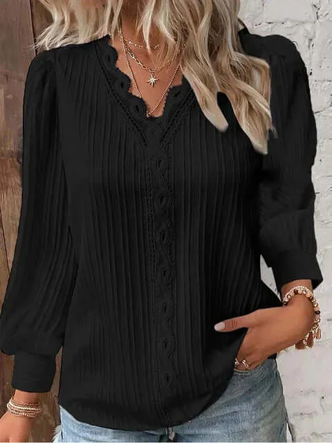 Women's Cozy Solid Color Tops: Casual Comfort & Style