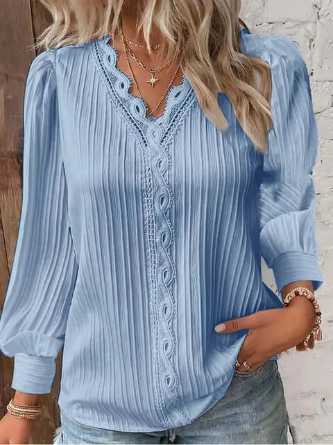 Women's Cozy Solid Color Tops: Casual Comfort & Style
