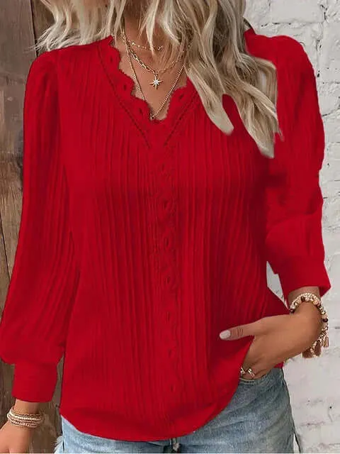 Women's Cozy Solid Color Tops: Casual Comfort & Style