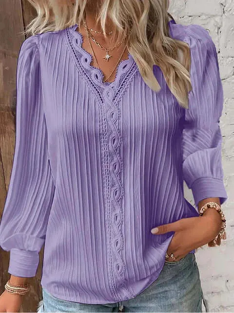 Women's Cozy Solid Color Tops: Casual Comfort & Style