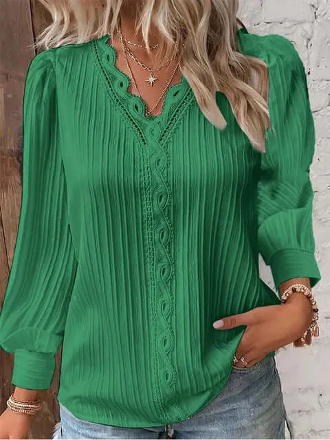 Women's Cozy Solid Color Tops: Casual Comfort & Style