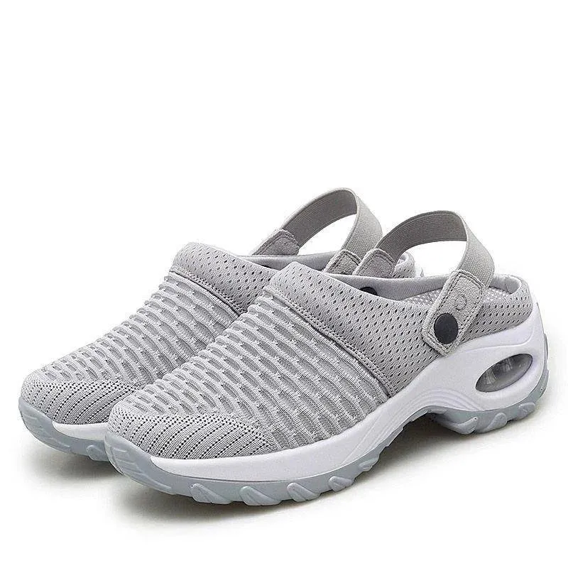 Womens Orthopedic Shoes  Air Cushion Sole  Breathable Mesh  Casual Comfort Fit