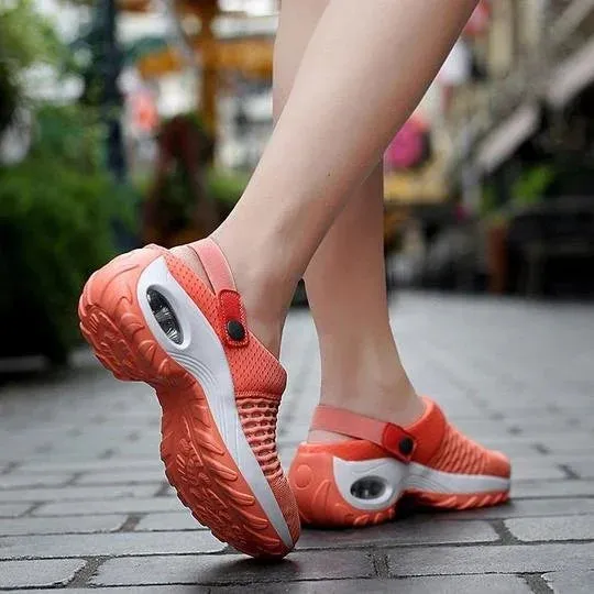 Womens Orthopedic Shoes  Air Cushion Sole  Breathable Mesh  Casual Comfort Fit