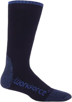 Workforce - 3 Pack Mens Thick Reinforced Heel Toe Work Socks for Steel Toe Boots