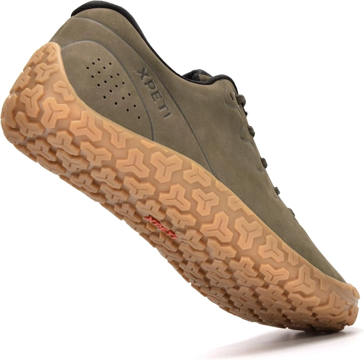 XPETI Mens Zen Leather Barefoot Shoes