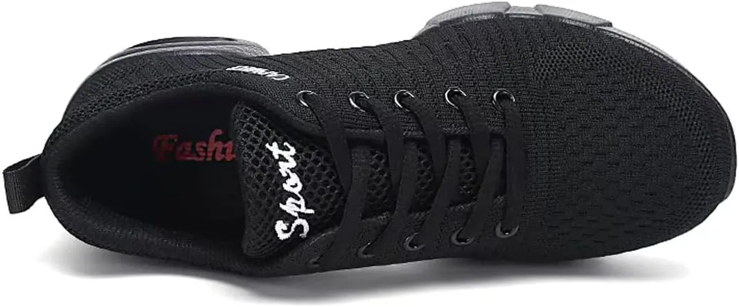 YUKTOPA Womens Dance Sneakers Jazz Shoes Lace-up Walking Shoes Lightweight Breathable Lady Platform Shoes